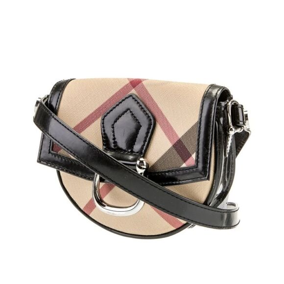 BurberrySuper Nova Check Pattern Crossbody Bag - Picture 2 of 5